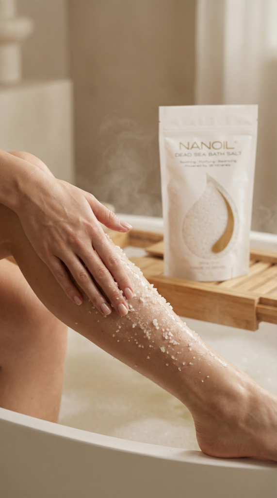 sel de bain naturel nanoil