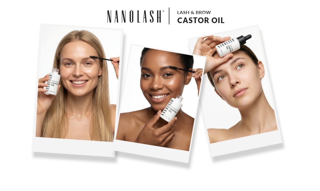 nanolash huile de ricin sourcils