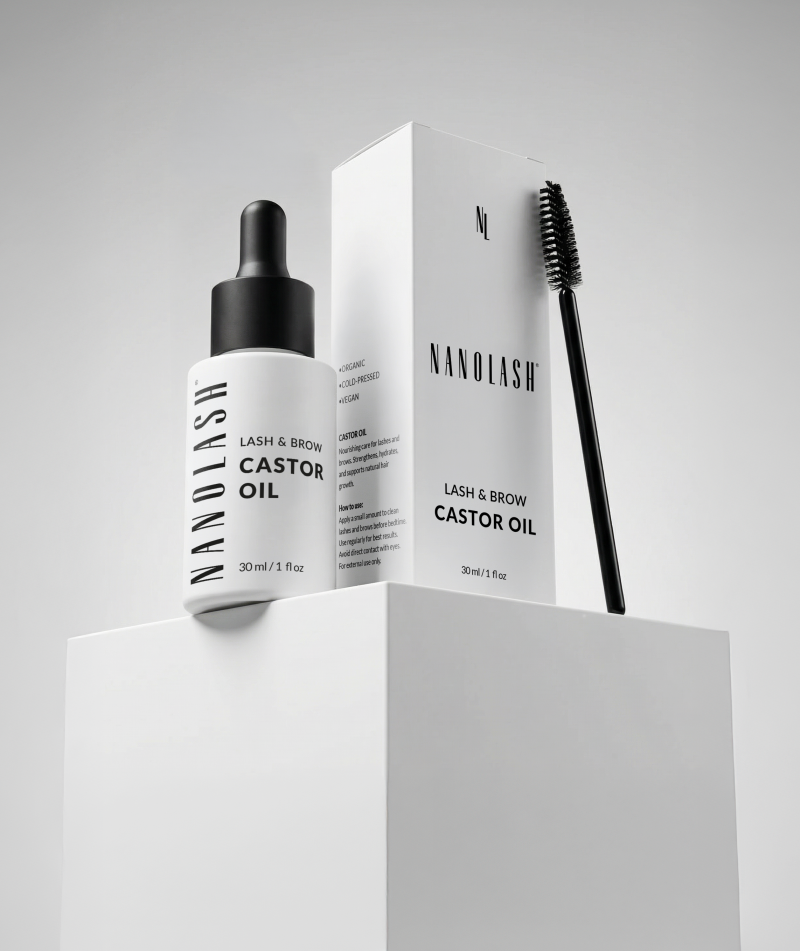 huile de ricin pure nanolash