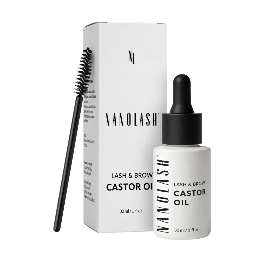 huile de ricin sourcils nanolash